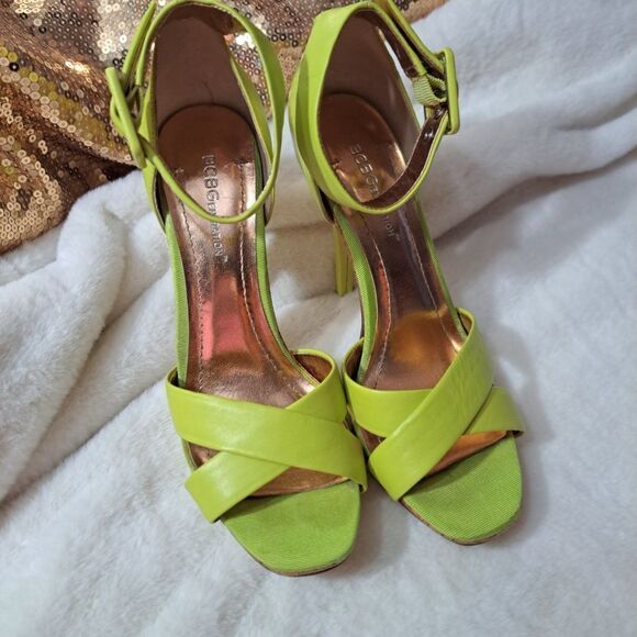BCBGeneration Lime Heels in Box worn once. - Picture 14 of 16